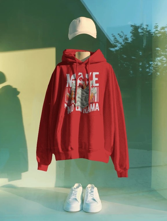 Make Money, No Drama – Graphic Hoodie