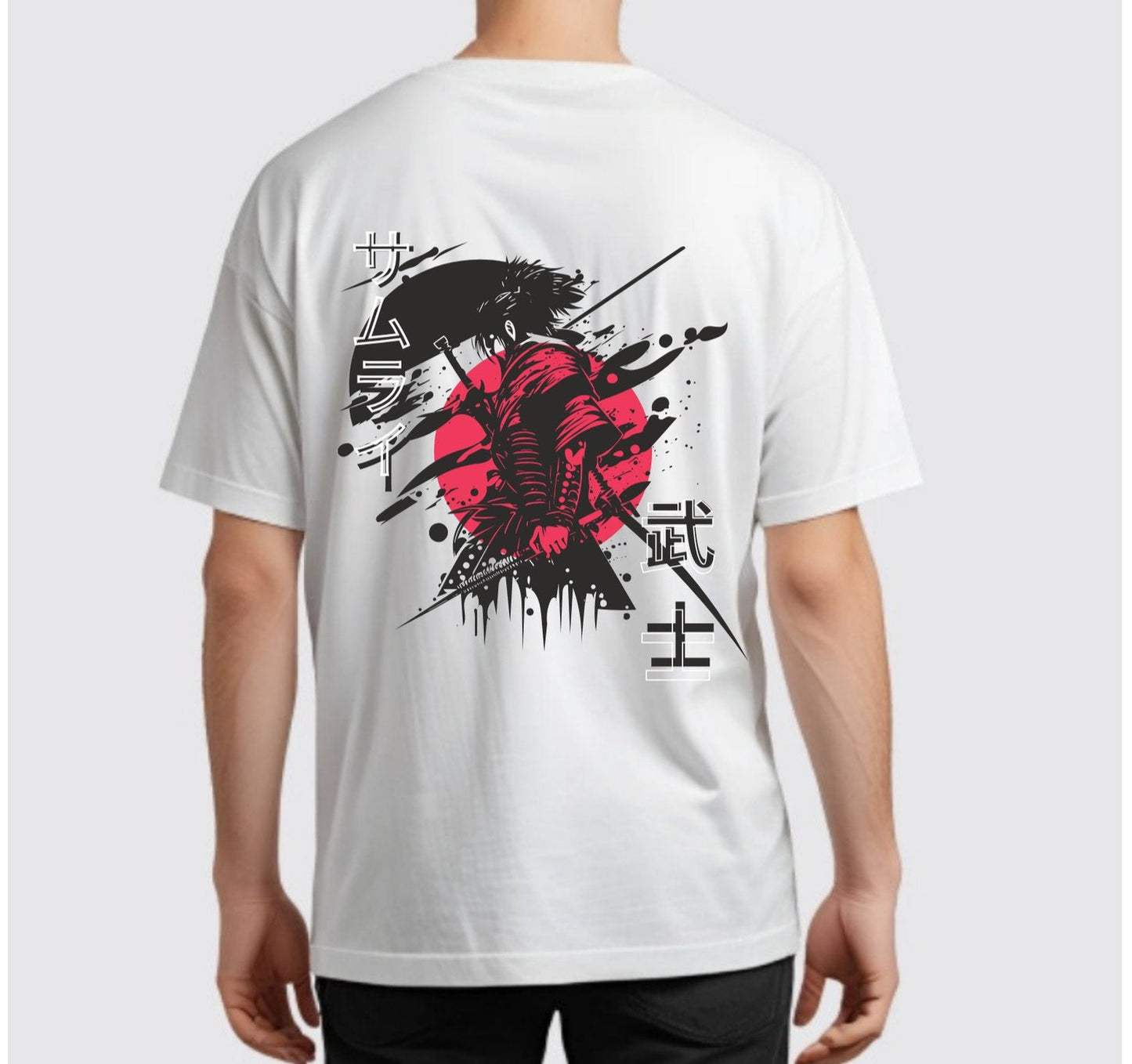 Naruto Samurai Warrior Graphic | Unisex Oversized Standard T-Shirt
