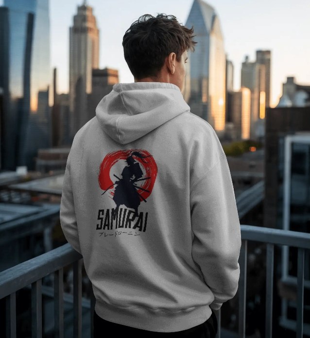 Samurai Blade Ronin – Graphic Streetwear Tee